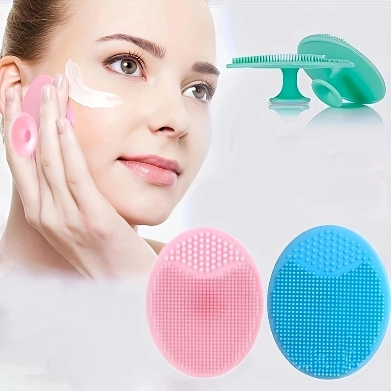 Silicone Face Scrubber Electric - Alat Pembersih Wajah Lembut Penghilang Komedo