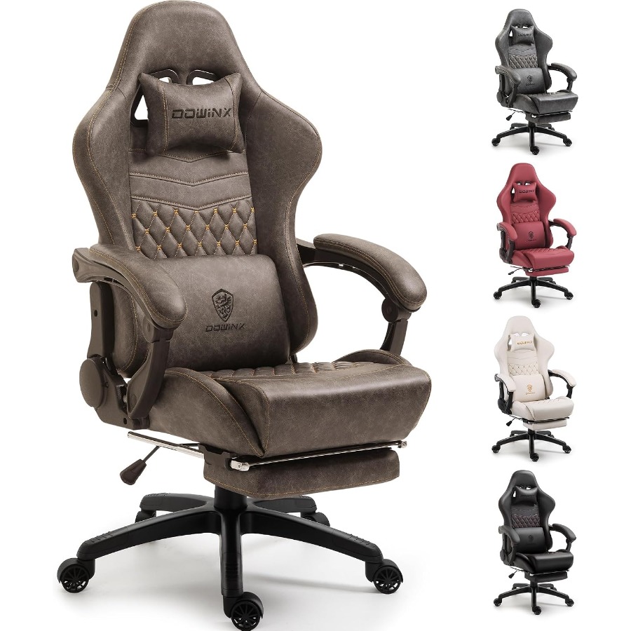 Massage - Kursi Gaming Vintage Ukuran Besar untuk