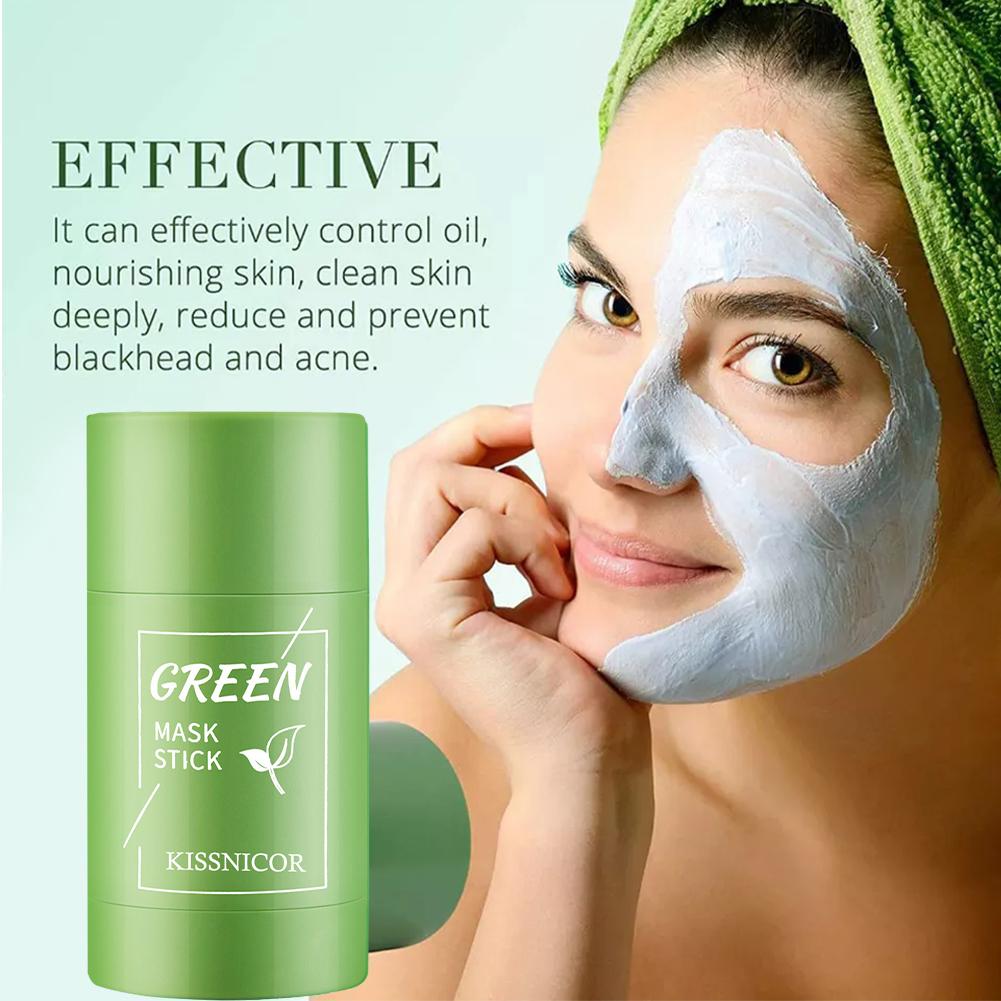 Masker Pembersih Wajah Stick C - Green Tea Cleansing Clay Mask ulasan dan harga