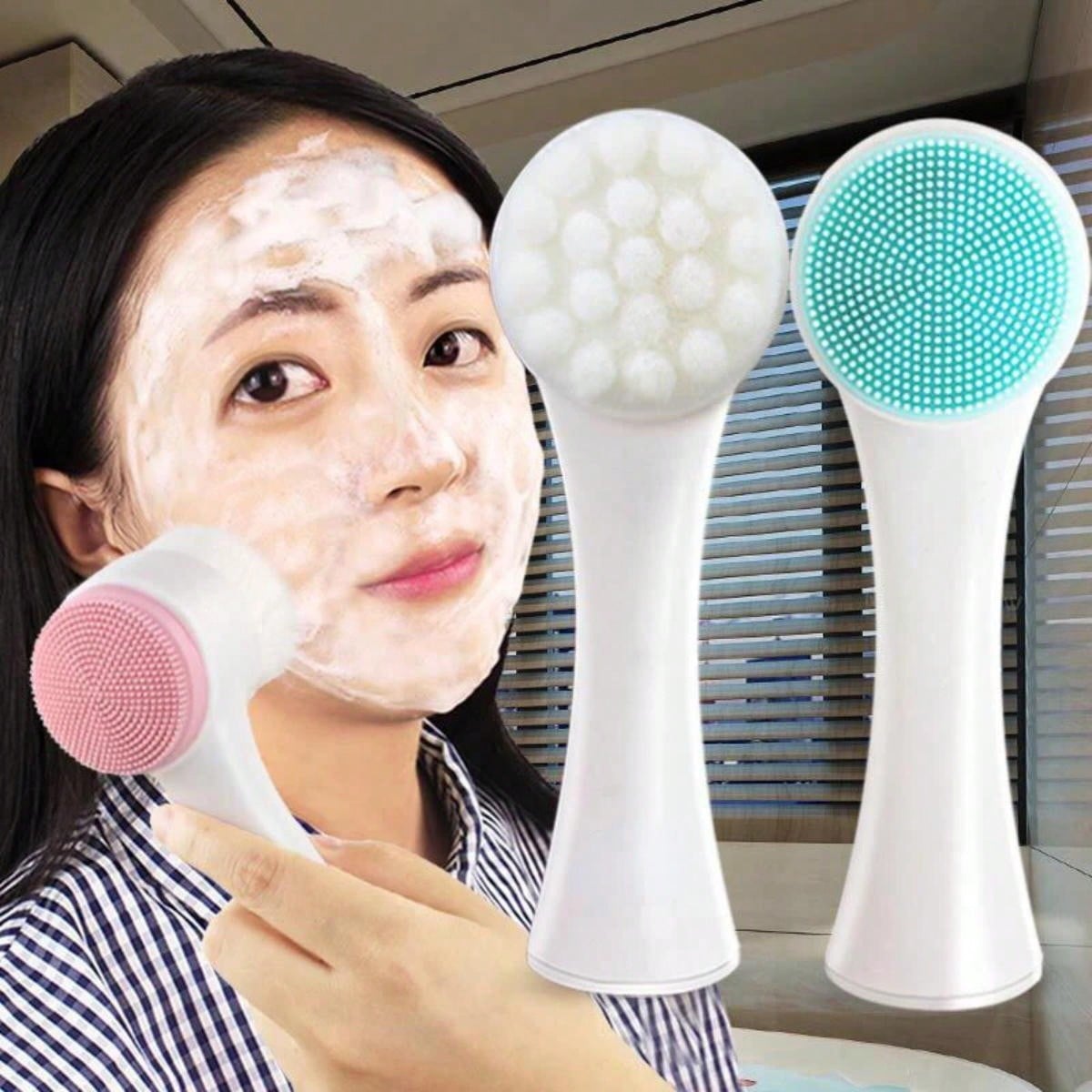 Sikat Pembersih Wajah Silikon  - Silicone Face Scrubber Electric ulasan dan harga
