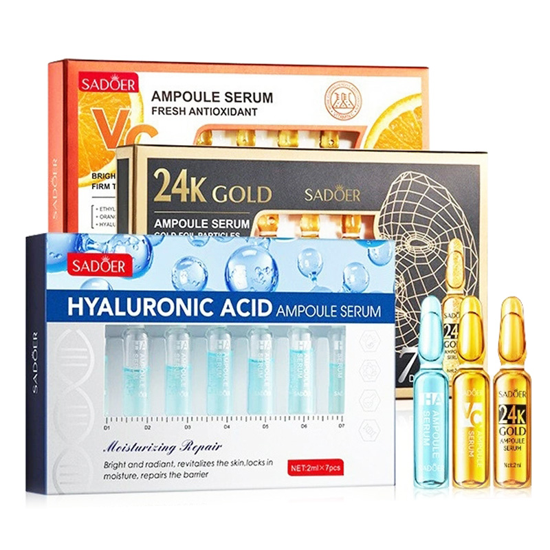 7 Buah/Kit SADOER Ampul Vitami - Hyaluronic Acid Facial Serum ulasan dan harga