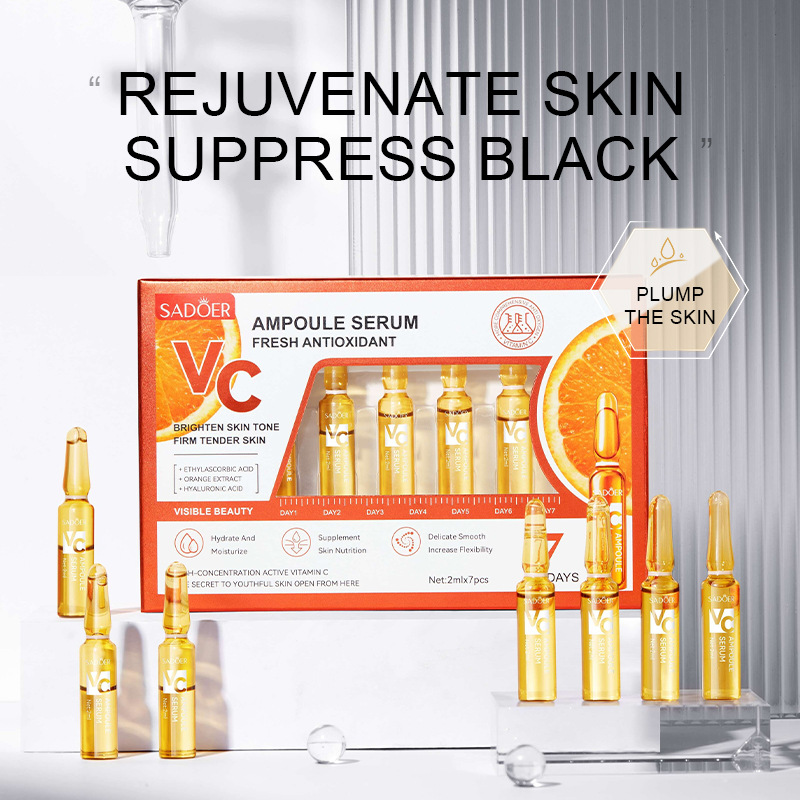 7 Buah/Kit SADOER Ampul Vitami - Hyaluronic Acid Facial Serum ulasan dan harga